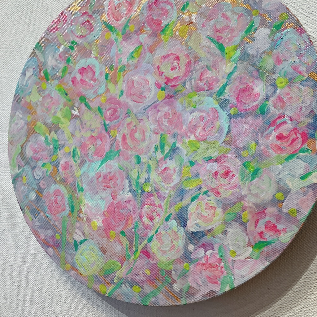 油絵小作品・Floris Noli/花よ、やまないで