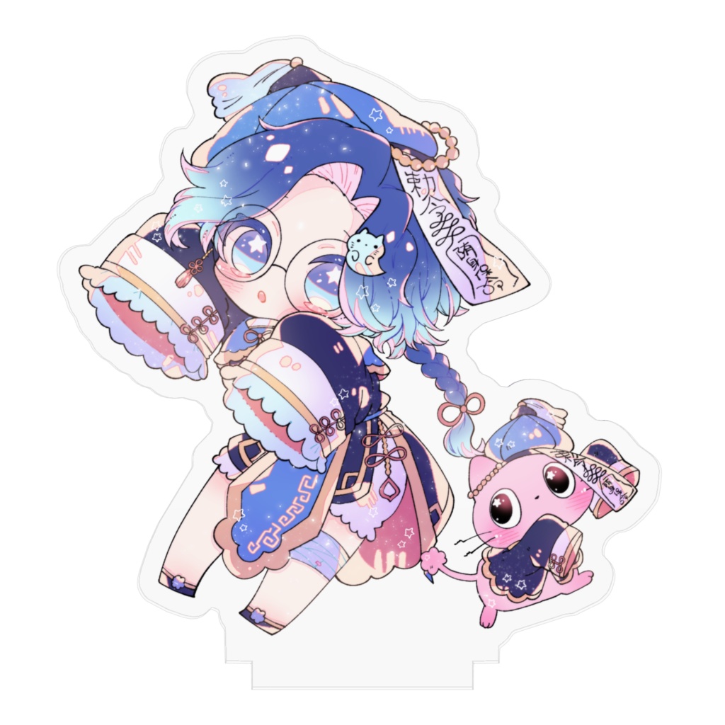 ハロウィンver.アクリルスタンド(小豆みけ)