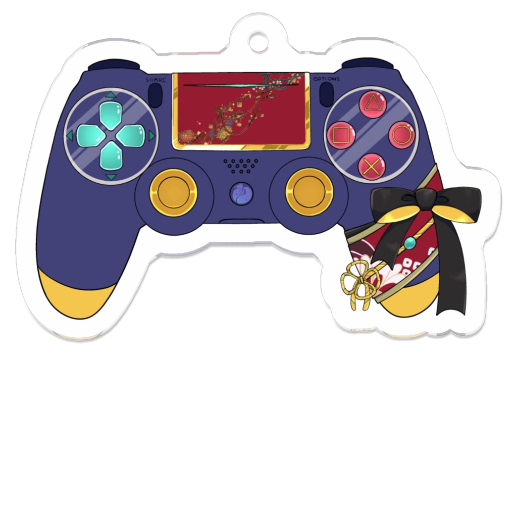 【誕生日記念】白笹くろあ専用コントローラー【アクリルキーホルダー】