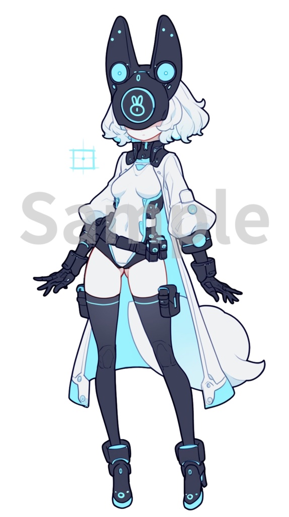 【キャラクター立ち絵】メディックバニーちゃん / オリキャラ12体セット