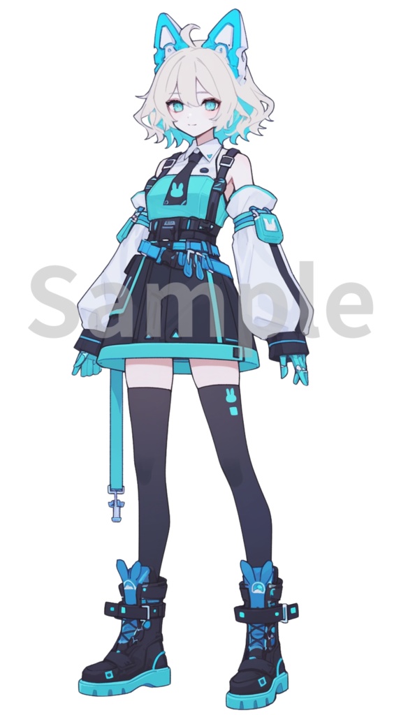 【キャラクター立ち絵】メディックバニーちゃん / オリキャラ12体セット