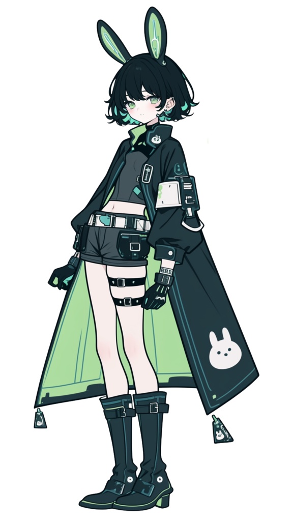 【キャラクター立ち絵】メディックバニーちゃん / オリキャラ12体セット