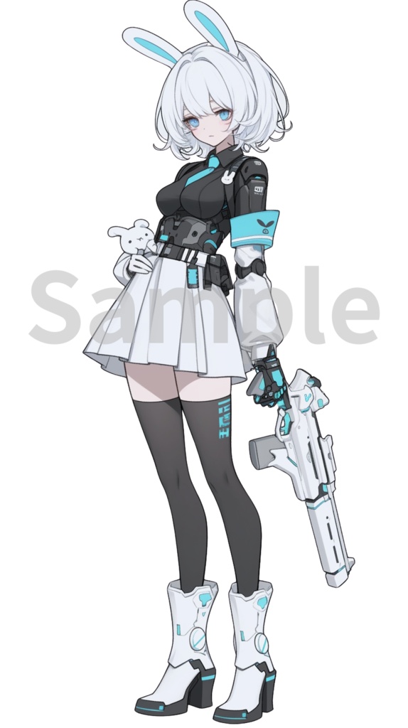 【キャラクター立ち絵】メディックバニーちゃん / オリキャラ12体セット