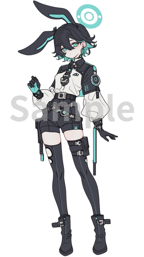 【キャラクター立ち絵】メディックバニーちゃん / オリキャラ12体セット