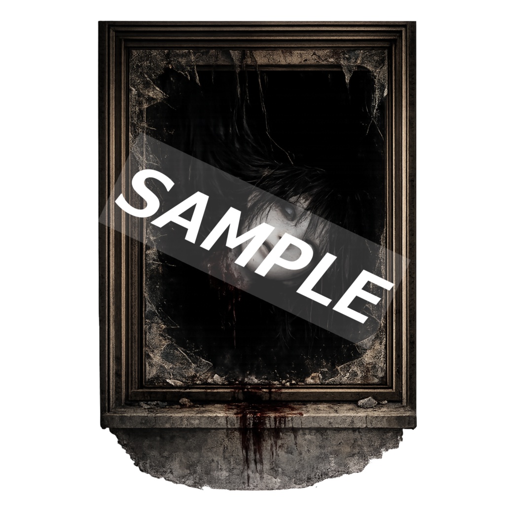 今だけSALE【窓ホラー素材】Vol.1|覗く者たち