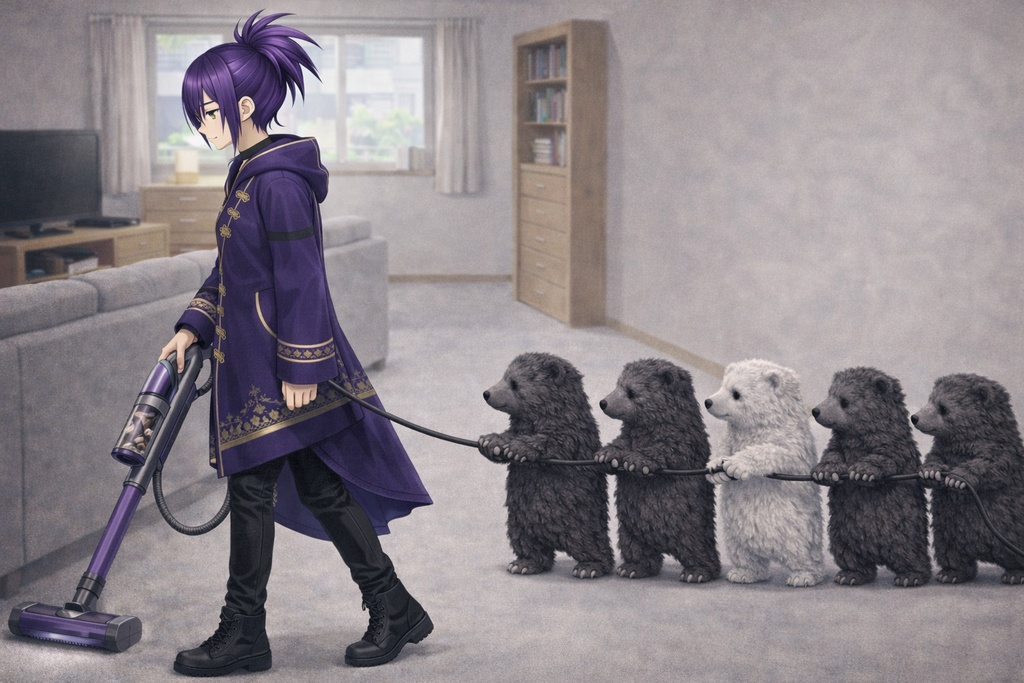 お掃除・一緒に02