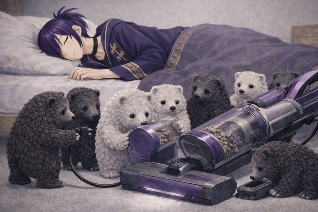 お掃除・まねっこ02