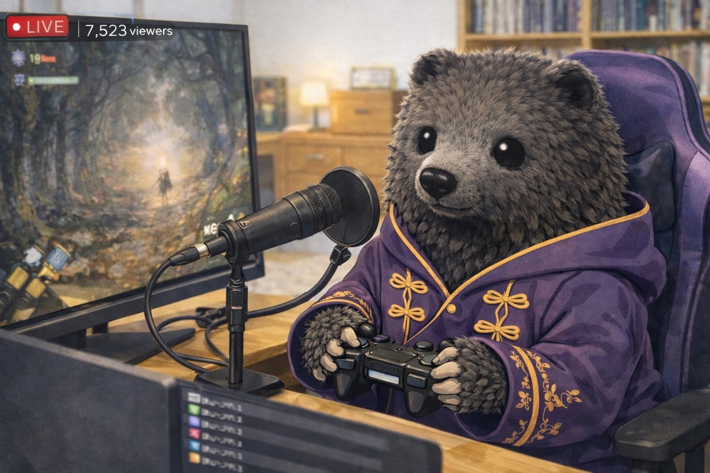 家主の代わりに配信しとく未確認生物