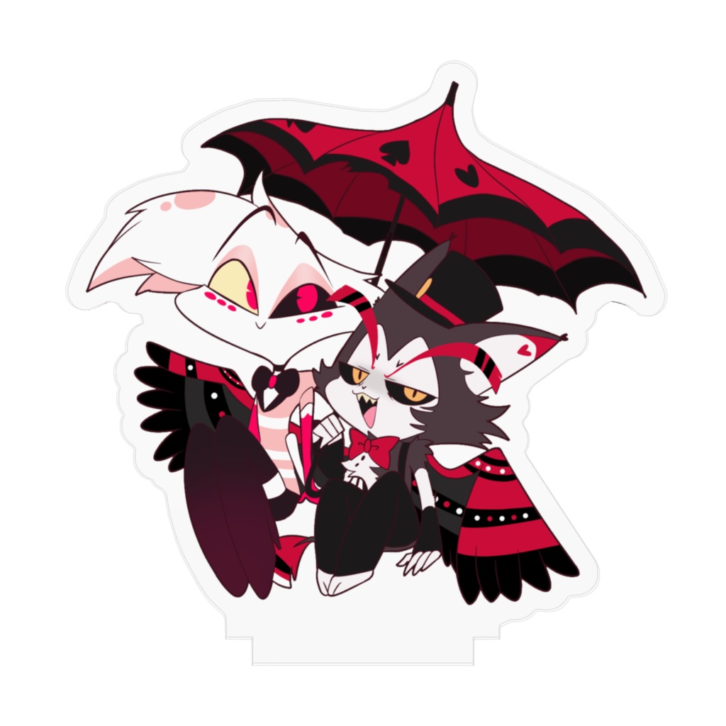 エンジェル&ハスク アクリルフィギュア