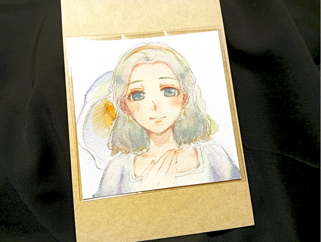 ミニ原画-カラー/清純