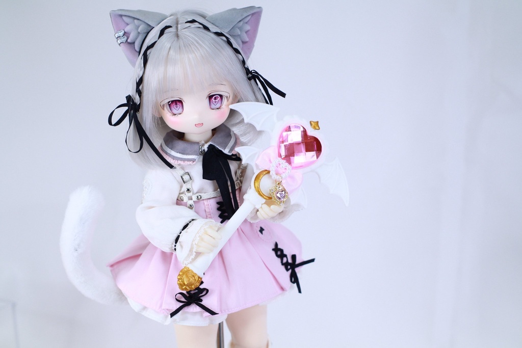 【tinyfox1\6サイズ】魔法少女ステッキ（ハート）
