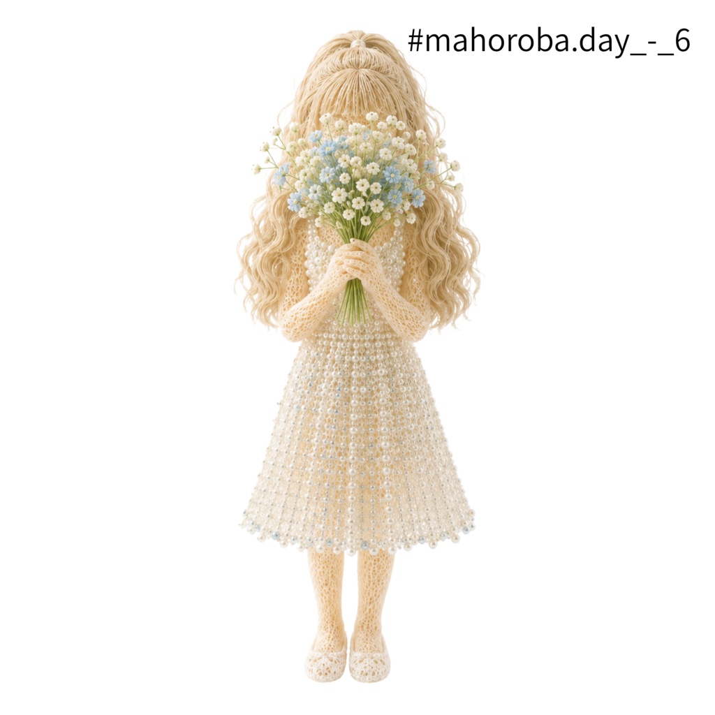 Quiet Bloom Girl (half up)