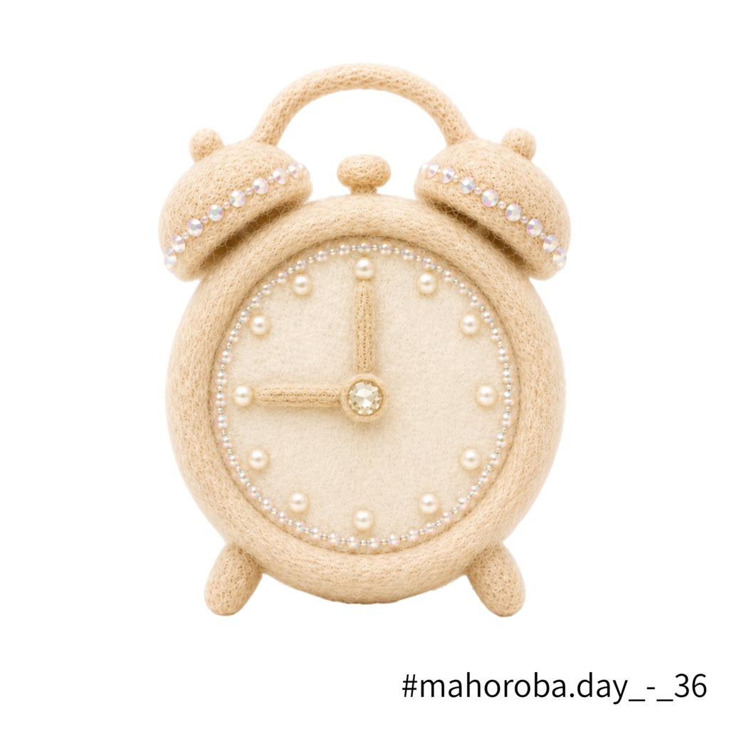 Pearl Bell Clock