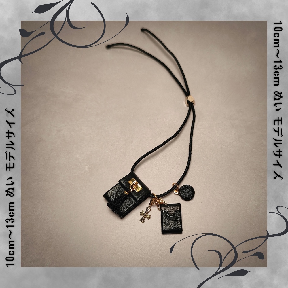 【Nui Bag】3連レザーポシェット