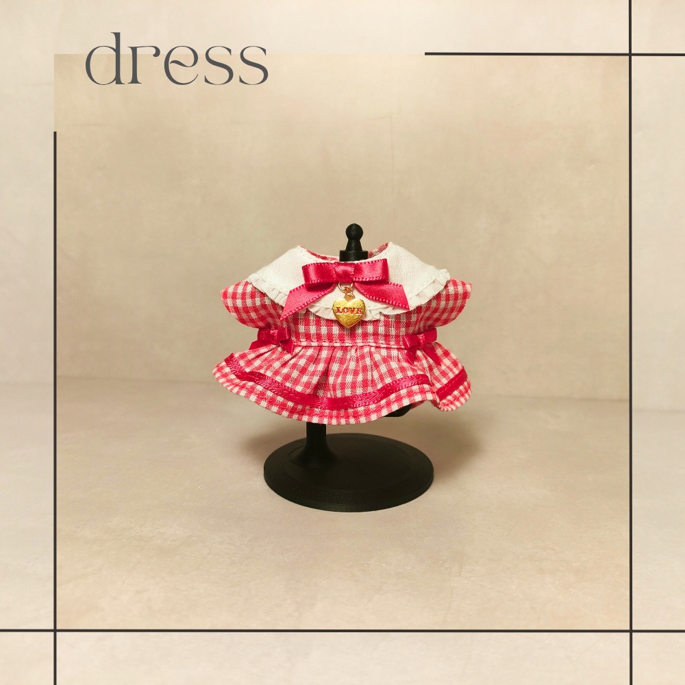 【10cmマスコットモデルサイズ】カントリーコーデセット