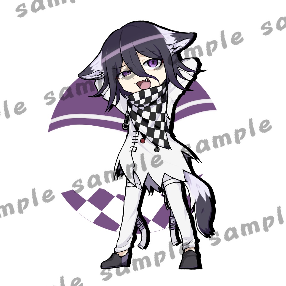 ゆらゆらケモ耳アクキー(王、最)