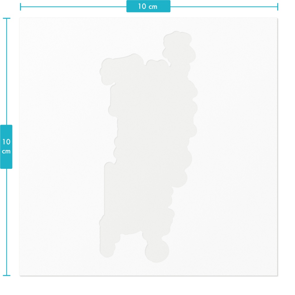 手札が多めのビクトリア 名言ステッカー/縦