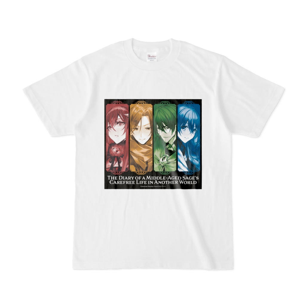 アラフォー賢者の異世界生活日記 イラストTシャツ