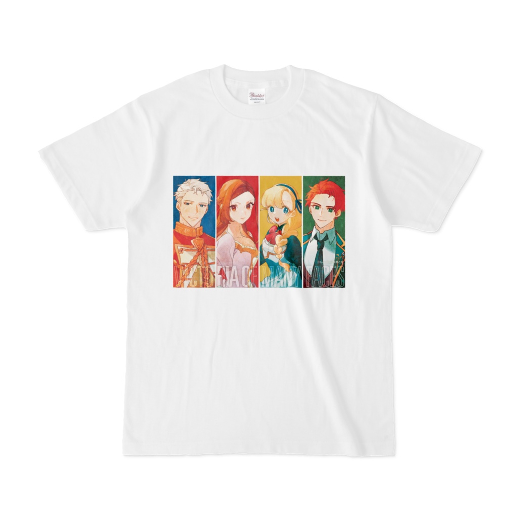 手札が多めのビクトリア　イラストTシャツ