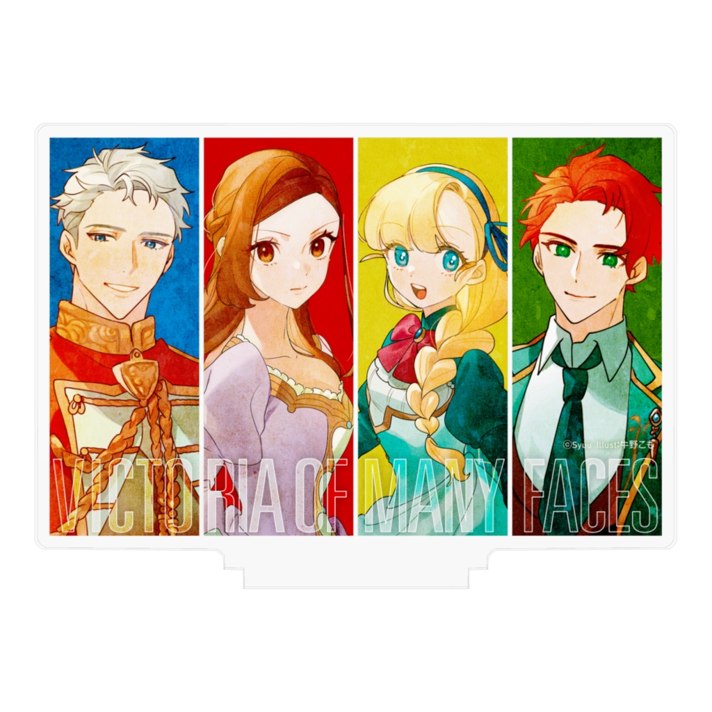 手札が多めのビクトリア イラストアクリルフィギュア