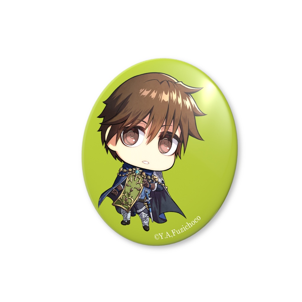 八男って、それはないでしょう! 12周年ちみキャラ缶バッジ