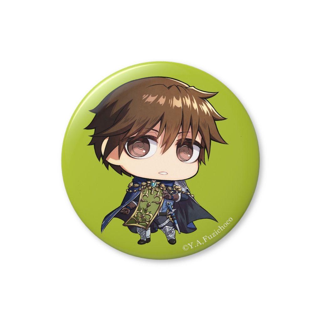 八男って、それはないでしょう！　12周年ちみキャラ缶バッジ