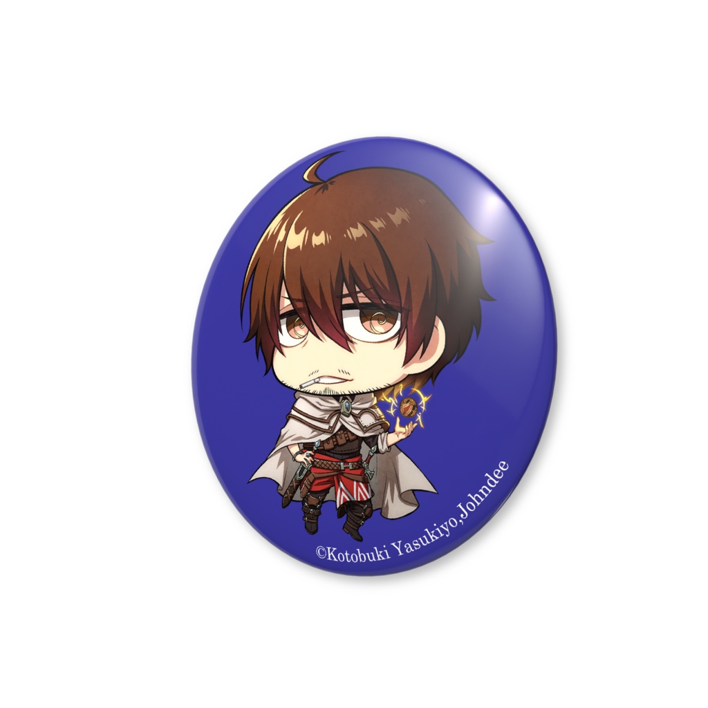 アラフォー賢者の異世界生活日記 12周年ちみキャラ缶バッジ