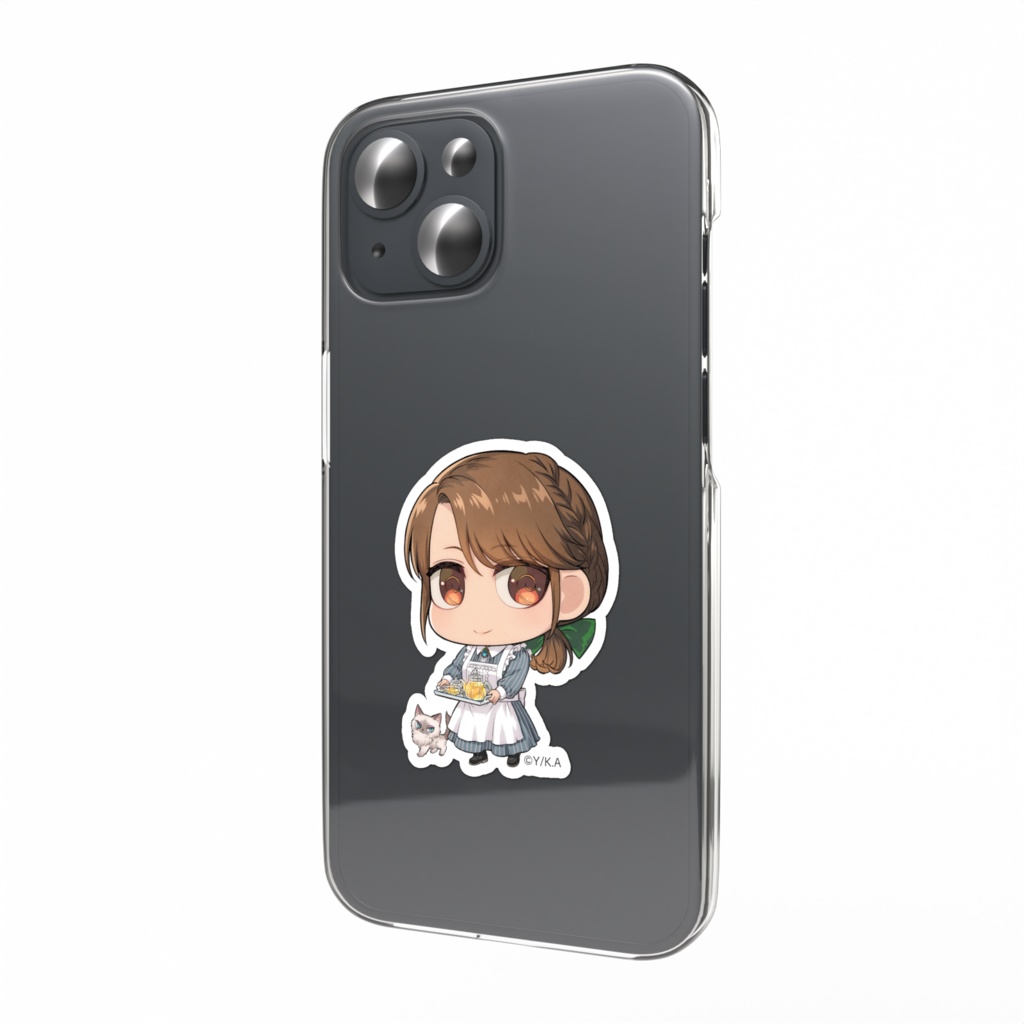 永年雇用は可能でしょうか 12周年ちみキャラステッカー