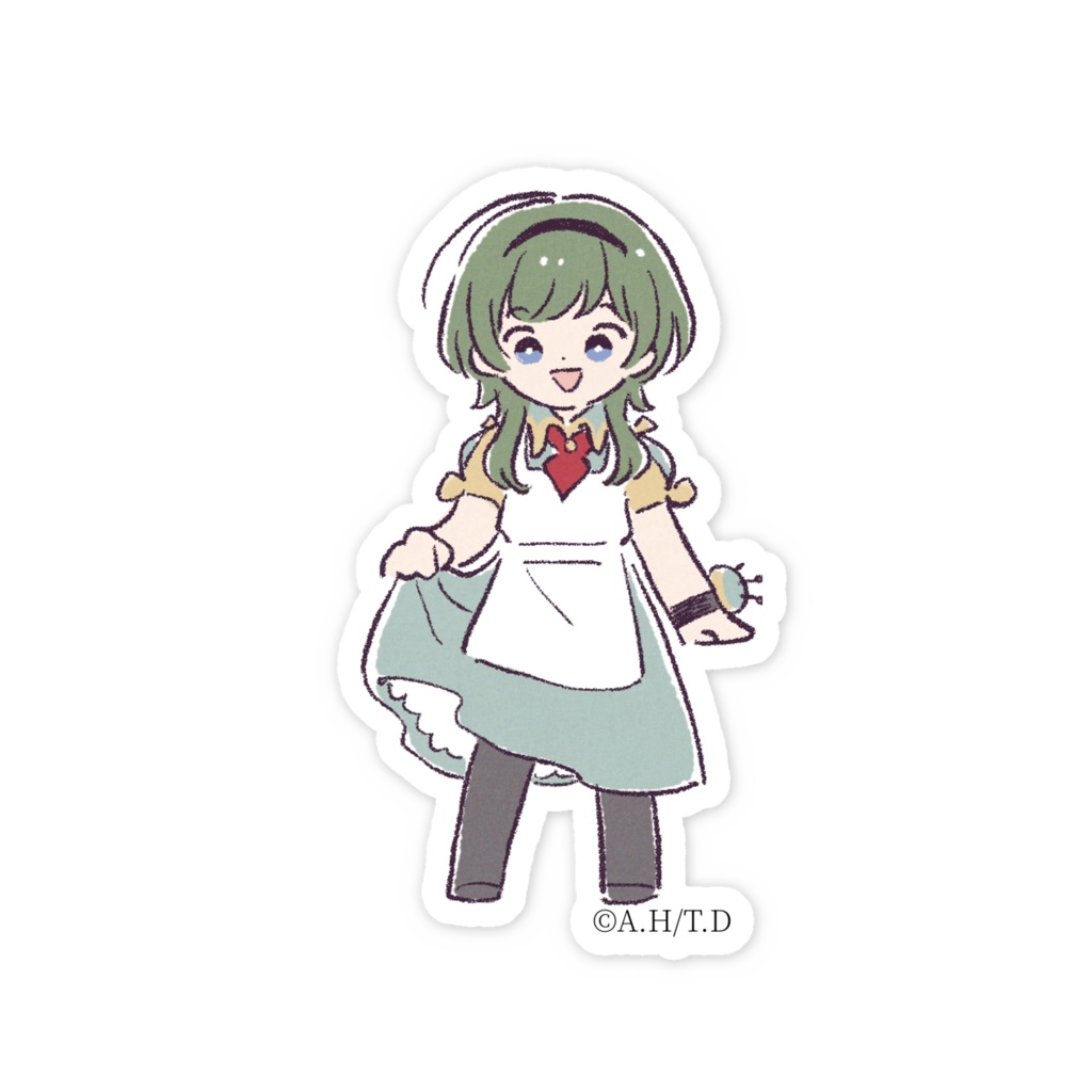 魔導具師ダリヤはうつむかない 『まどダリ』ルチア スマホステッカー