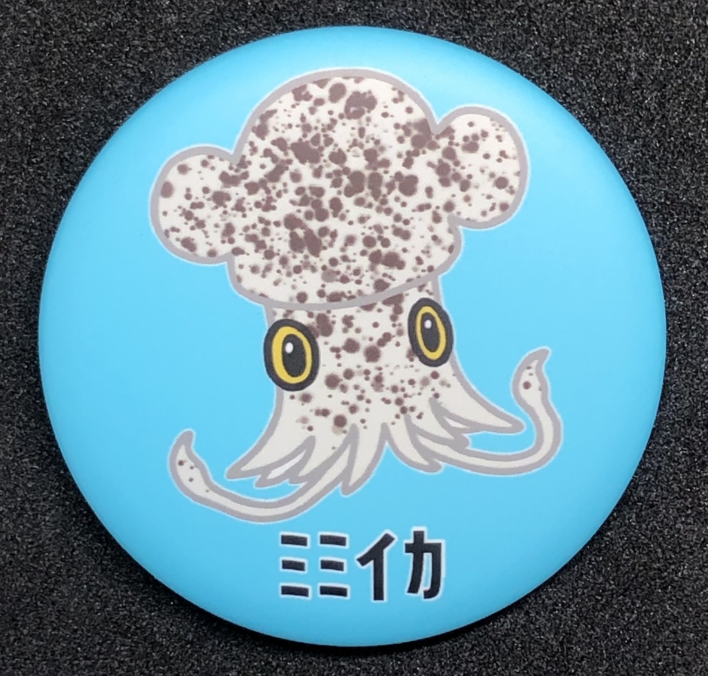 ミミイカ 缶バッジ
