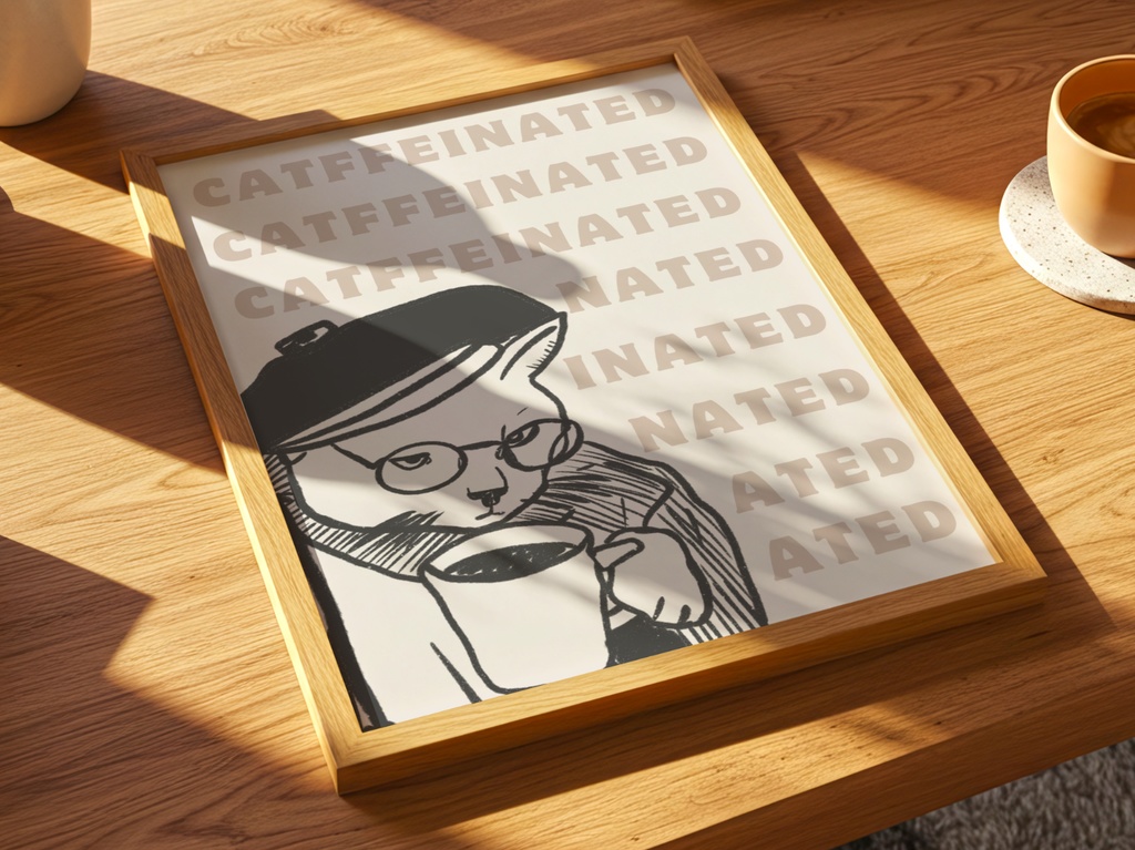 CATFFEINATED|カフェイン中毒な猫