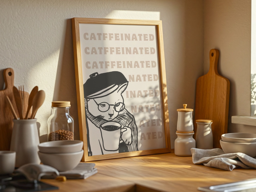 CATFFEINATED|カフェイン中毒な猫