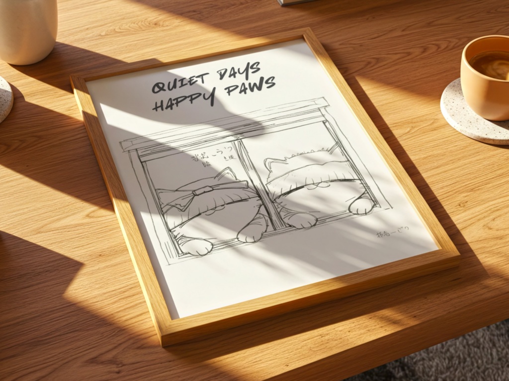 Quiet Days, Happy Paws|静かな日々、しあわせな肉球 – Introvert Cat Cozy Series 01 –