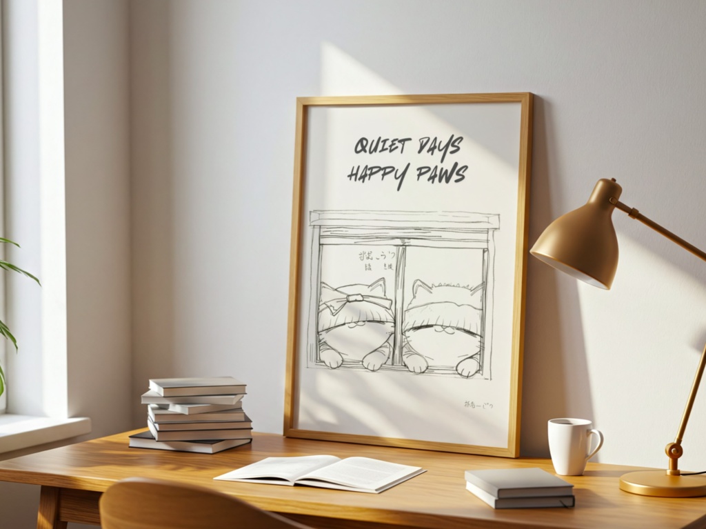 Quiet Days, Happy Paws|静かな日々、しあわせな肉球 – Introvert Cat Cozy Series 01 –