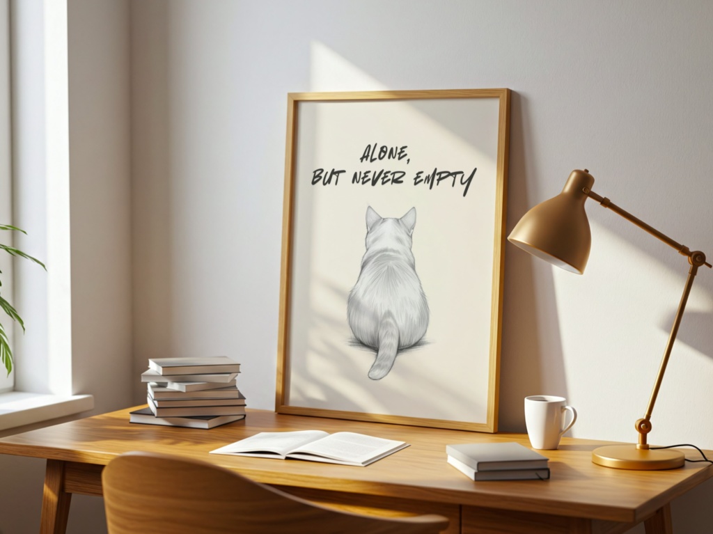 Alone, But Never Empty|ひとりでも、満たされている – Introvert Cat Cozy Series 02–