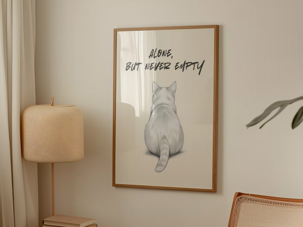 Alone, But Never Empty|ひとりでも、満たされている – Introvert Cat Cozy Series 02–