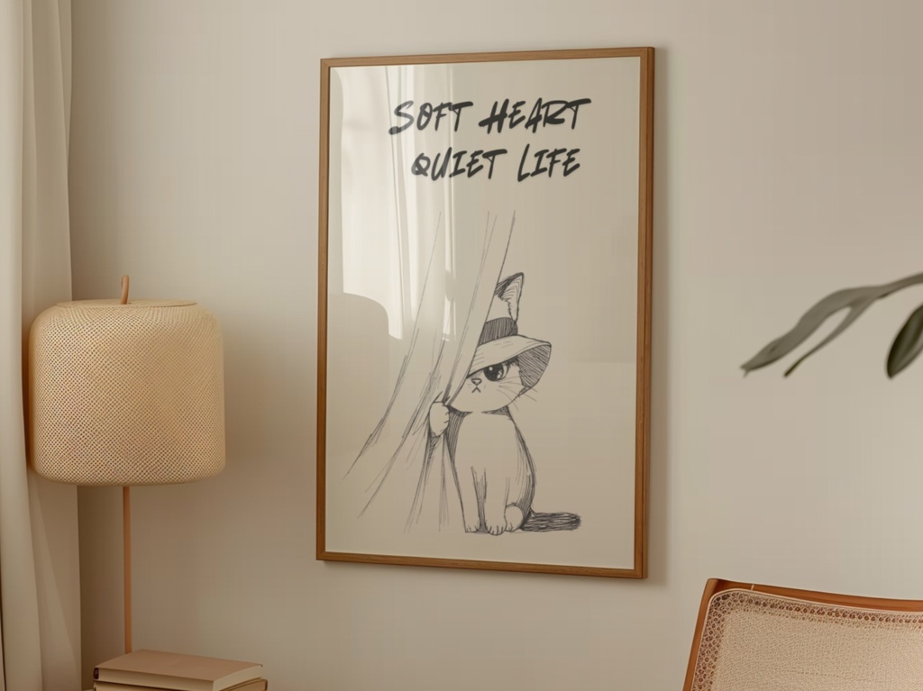 Soft Heart, Quiet Life｜やさしい心、静かな暮らし   – Introvert Cat Cozy Series 03 –