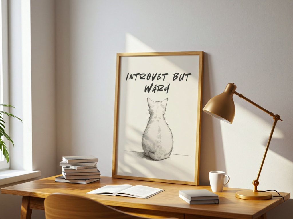 Introvert, But Warm|内向的だけど、あたたかい – Introvert Cat Cozy Series 05 –