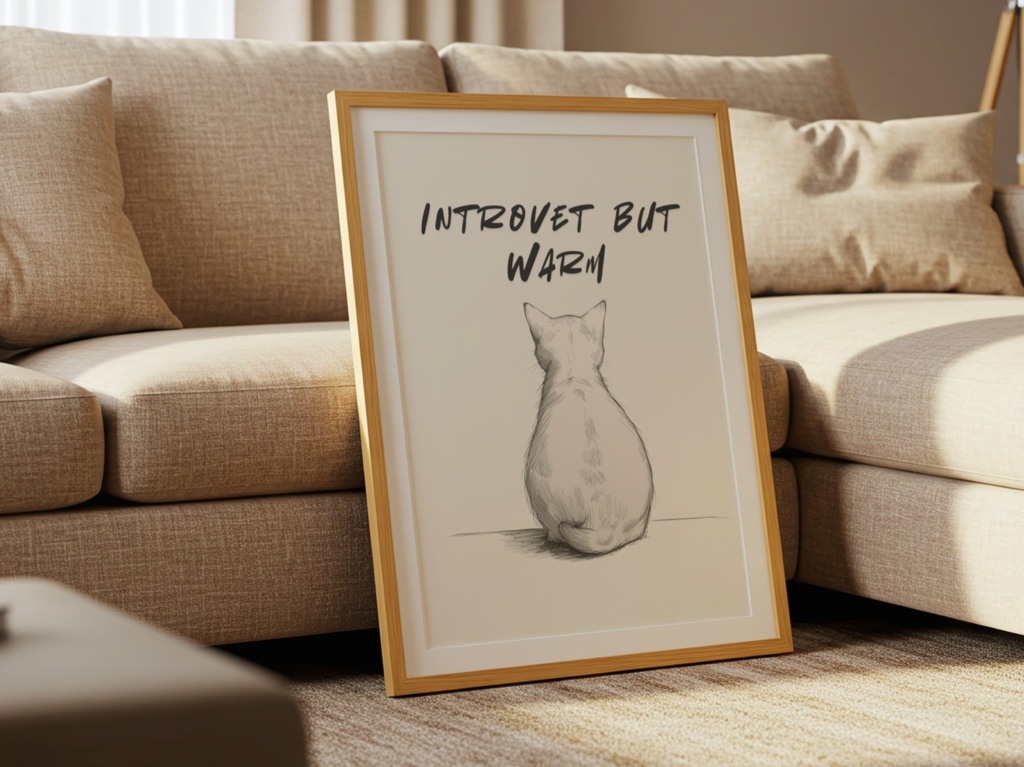 Introvert, But Warm|内向的だけど、あたたかい – Introvert Cat Cozy Series 05 –