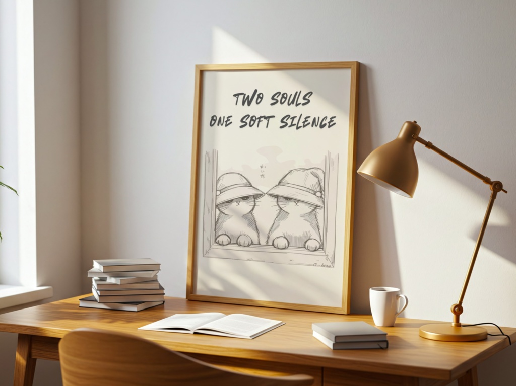 Two Souls, One Soft Silence|ふたりの心、やさしい静けさ – Introvert Cat Cozy Series 06 –