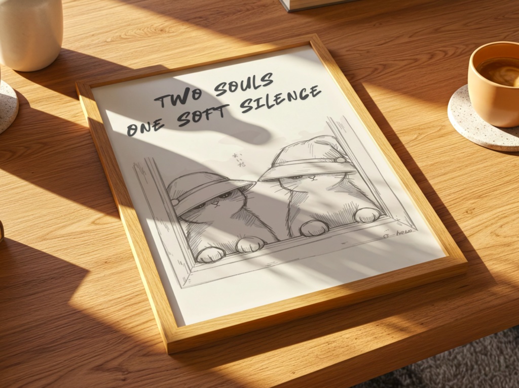 Two Souls, One Soft Silence|ふたりの心、やさしい静けさ – Introvert Cat Cozy Series 06 –