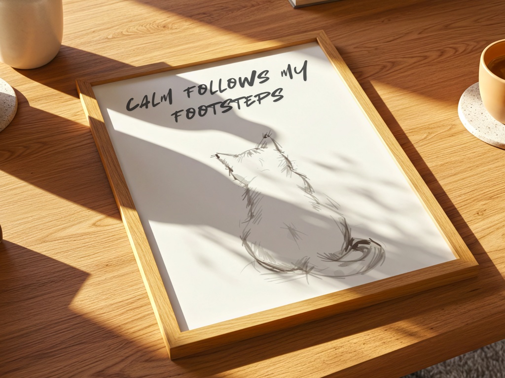 Calm Follows My Footsteps|静けさは足もとに – Introvert Cat Cozy Series 08 –