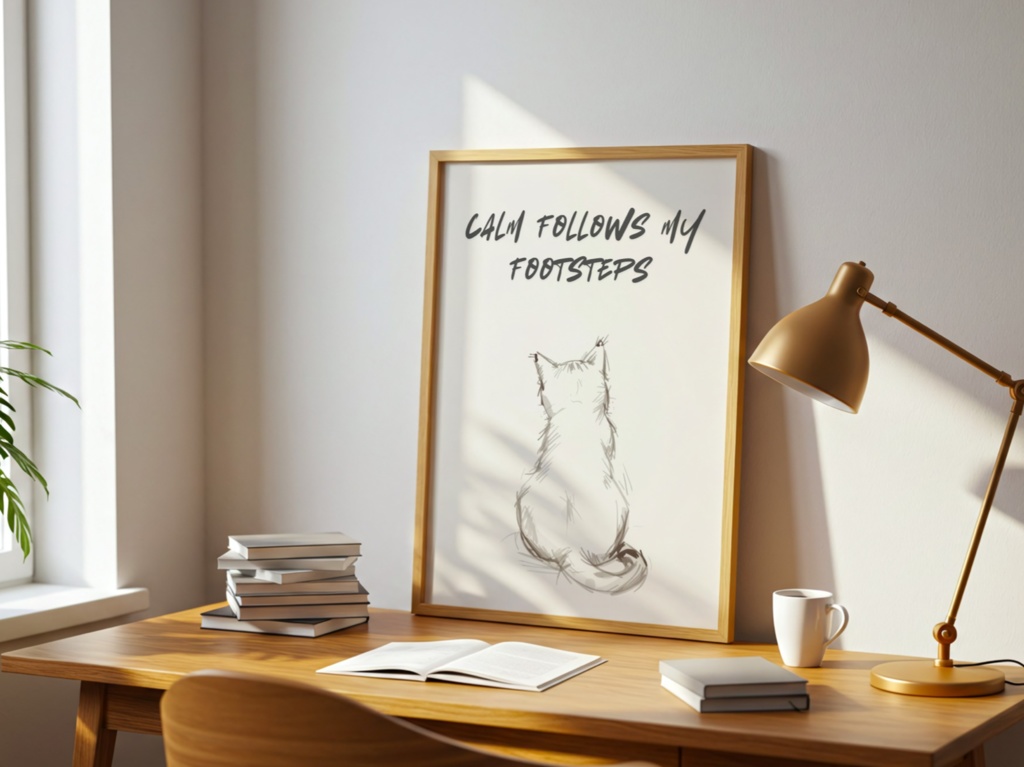 Calm Follows My Footsteps|静けさは足もとに – Introvert Cat Cozy Series 08 –