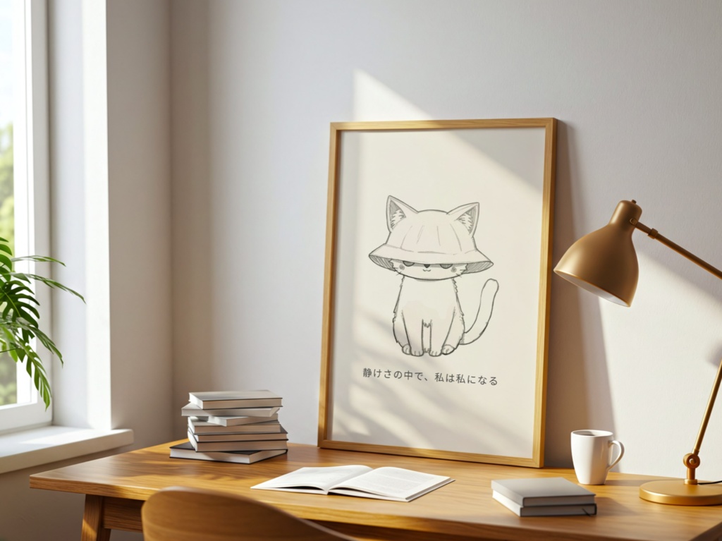 In Quiet, I Become Myself|静けさの中で、私は私になる – Introvert Cat Cozy Series 10 –