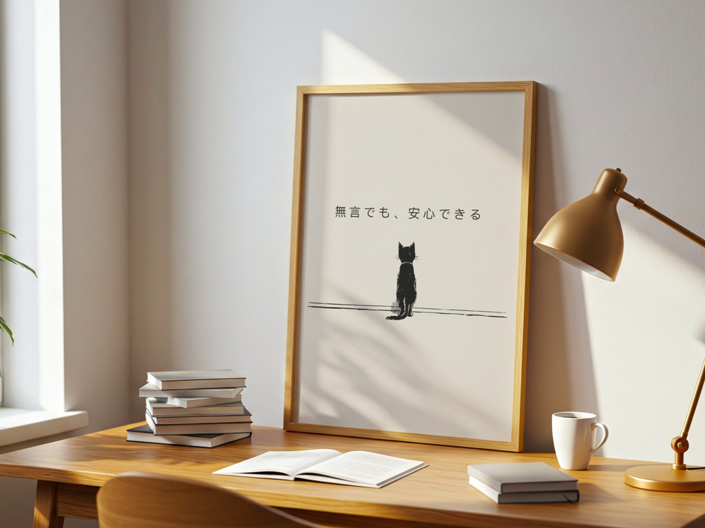 Silent, Yet Safe｜無言でも、安心できる   – Introvert Cat Cozy Series 17 –