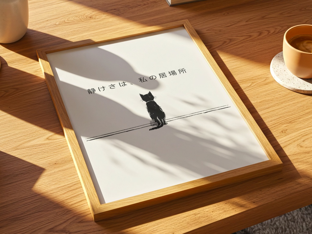 Silent, Yet Safe|無言でも、安心できる – Introvert Cat Cozy Series 17 –