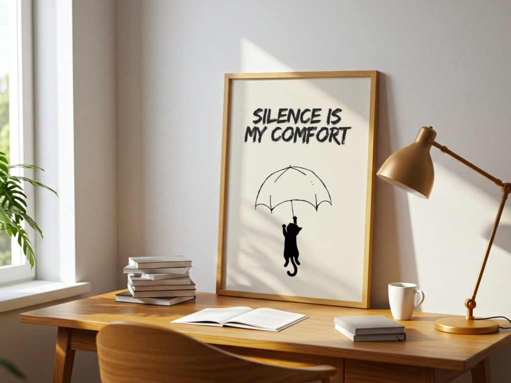 雨の日のIntrovert Cat 01|Silence Is My Comfort