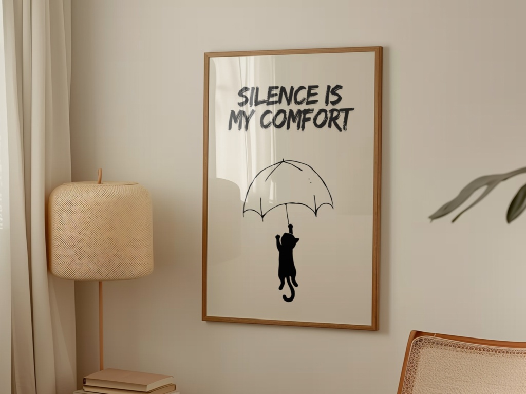 雨の日のIntrovert Cat 01｜Silence Is My Comfort