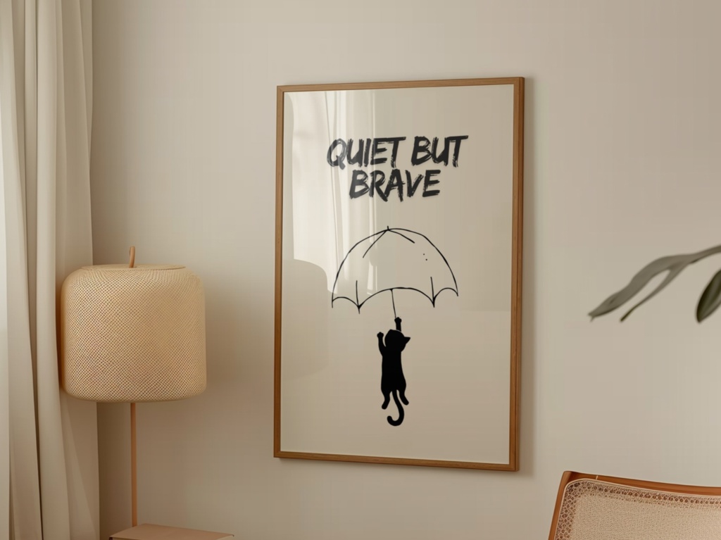 雨の日のIntrovert Cat 02|Quiet but Brave