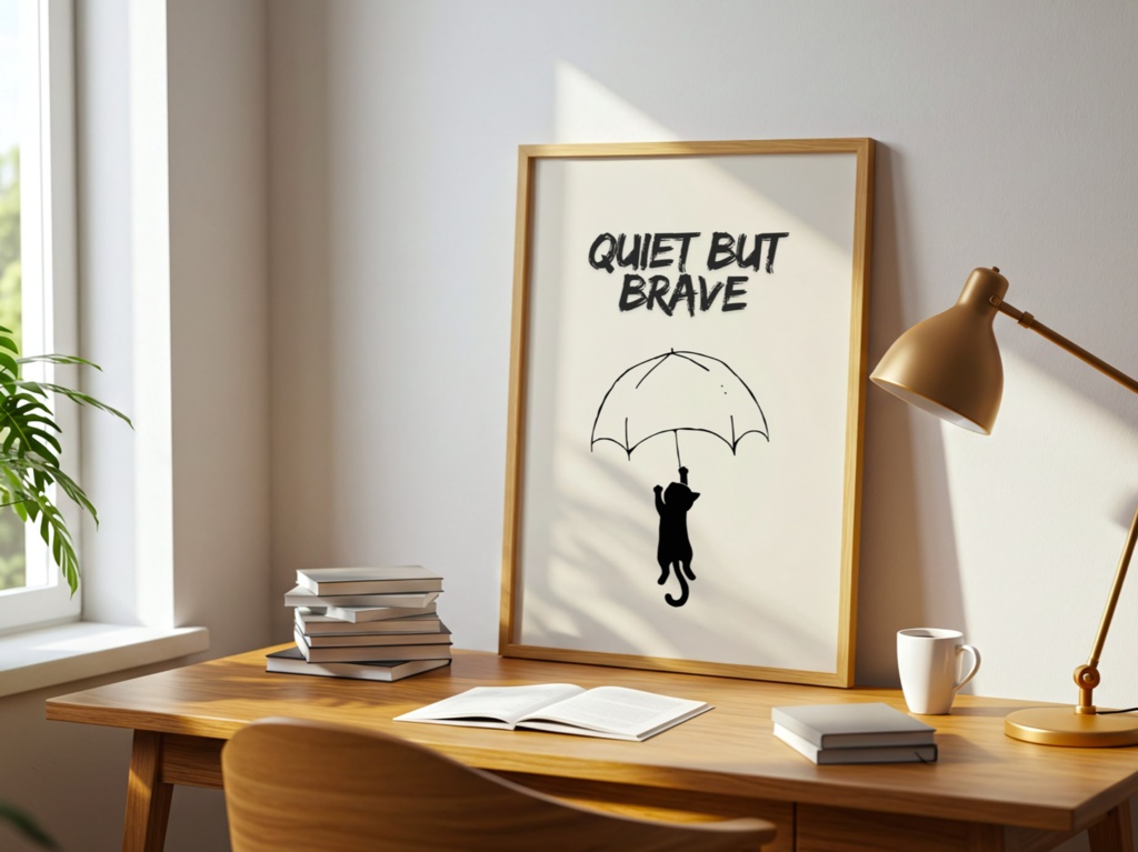 雨の日のIntrovert Cat 02|Quiet but Brave